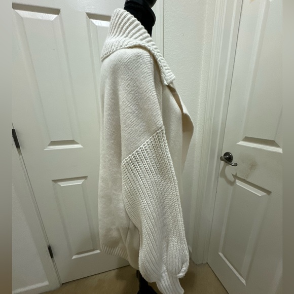 Anthropologie Elspeth Collared Cardigan Size M - Picture 6 of 7